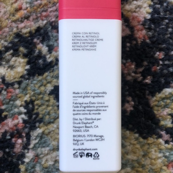 Drunk Elephant A-Passioni™ Retinol Cream Retinoid A Fine Lines Anti Aging Bright - Picture 3 of 6